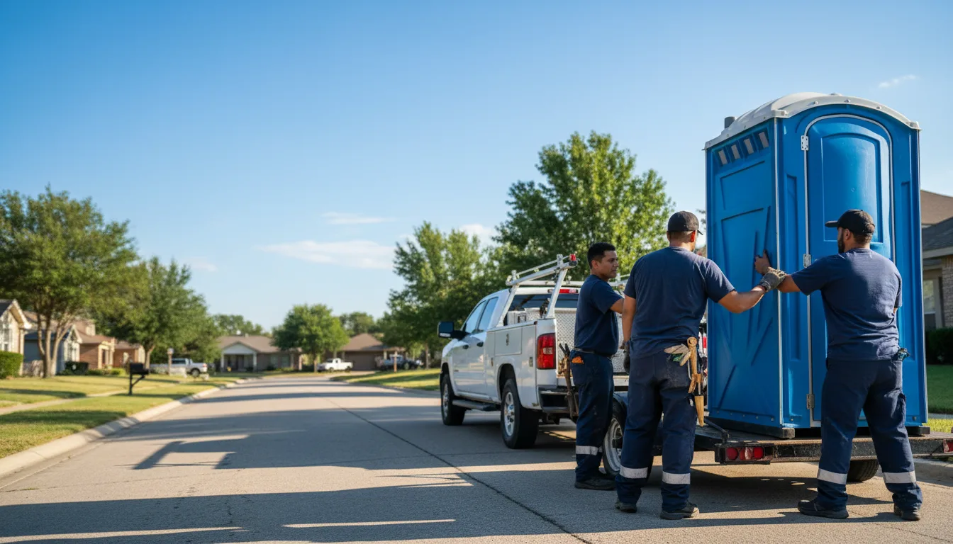 Portable Toilet Rental in Sedgwick, KS near me